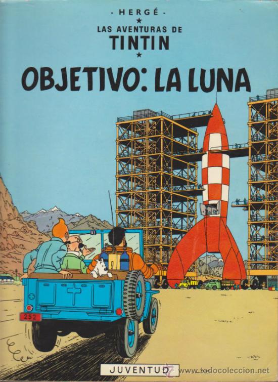 C&oacute;mics: Tintin. Objetivo: la Luna. Edici&oacute;n 1979. - Foto 1