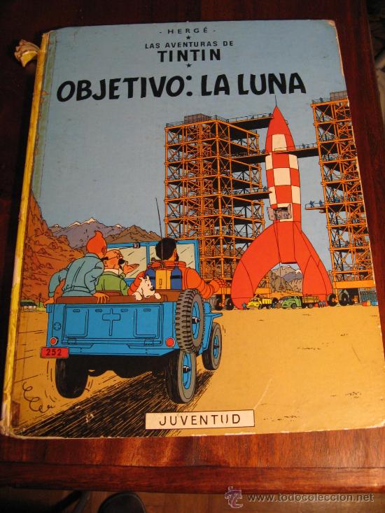 C&oacute;mics: OBJETIVO LA LUNA.- TINTIN - Foto 1