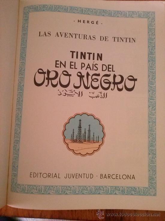 C&oacute;mics: Tintin - En el Pa&iacute;s del Oro Negro - Foto 3