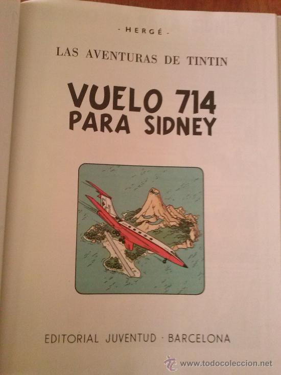 C&oacute;mics: Tintin - Vuelo 714 Para Sidney - Foto 3