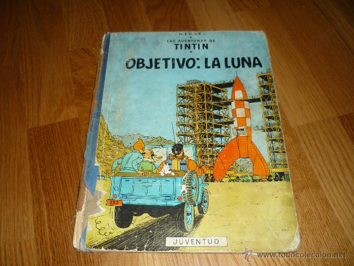 C&oacute;mics: Comic de Tintin, Objetivo La Luna - a&ntilde;o 1965 - Foto 1