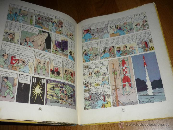 C&oacute;mics: Comic de Tintin, Objetivo La Luna - a&ntilde;o 1965 - Foto 4