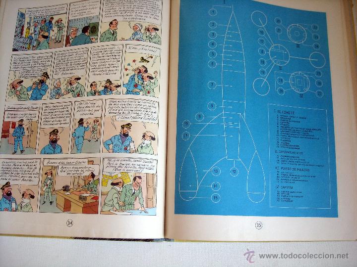 C&oacute;mics: TINTIN-OBJETIVO LA LUNA -EDICION 1965 - - Foto 6