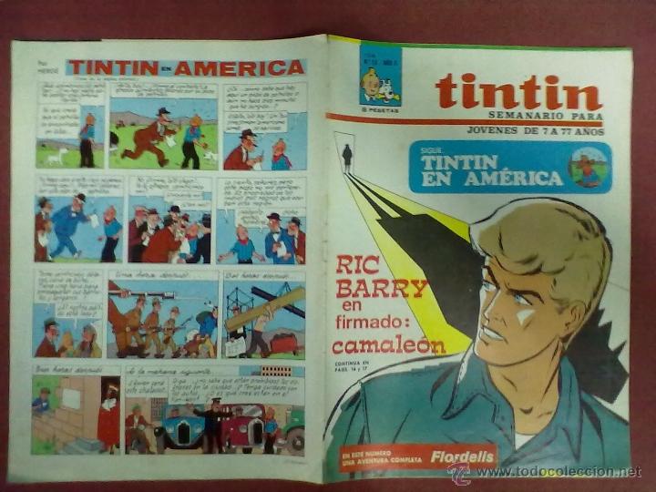 C&oacute;mics: TINTIN N&ordm; 13 7-II-68 - Foto 1