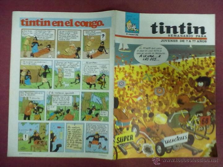 C&oacute;mics: TINTIN N&ordm; 37 24-VII-68 - Foto 1