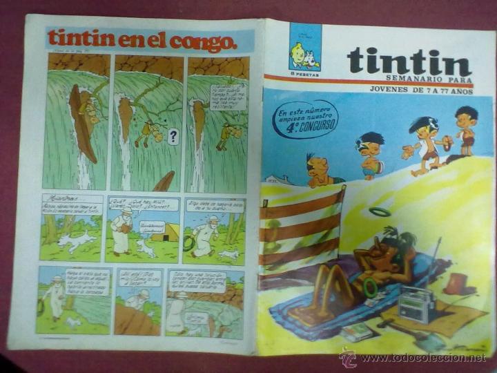 C&oacute;mics: TINTIN N&ordm; 41 21-VIII-68 - Foto 1