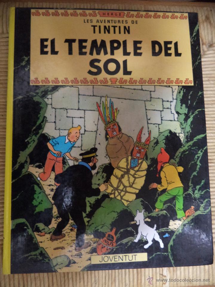 C&oacute;mics: Comic Tintin..El Temple del Sol ( Texto catal&aacute;n ) - Foto 1