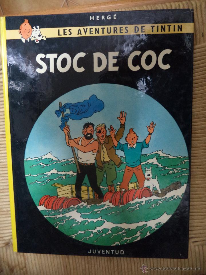 C&oacute;mics: Comic Tintin..Stoc de Coc ( Texto catal&aacute;n ) - Foto 1