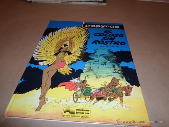 C&oacute;mics: De Gieter, Papyrus, Ed. Junior. El coloso sin rostro, 3 - Foto 1
