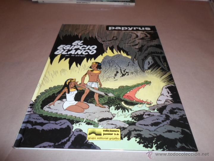 C&oacute;mics: De Gieter, Papyrus, Ed. Junior, El egipcio blanco, 5 - Foto 1