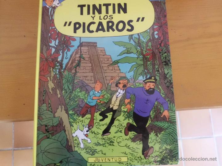 C&oacute;mics: TINTIN Y LOS PICAROS 9&ordf; EDICION EDITORIAL JUVENTUD - Foto 1
