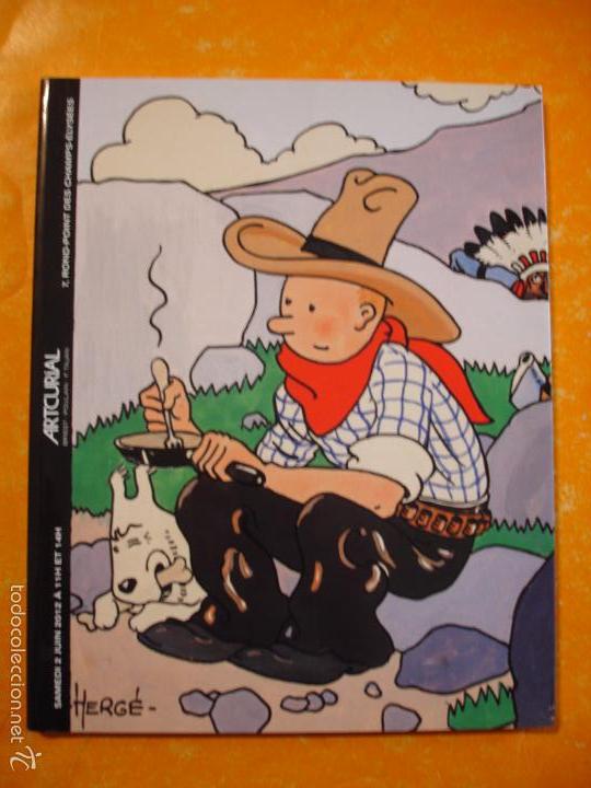 C&oacute;mics: CATALOGO SUBASTA HERGE - TINTIN . ARTCURIAL 2 DE JUNIO DE 2012 . - Foto 1