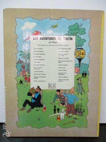 Cómics: Tintin Herge Les 7 Boles de cristall Las 7 bolas de cristal 3ª Primera Edición Catalan Catalá 1979 - Foto 13 - 58228315