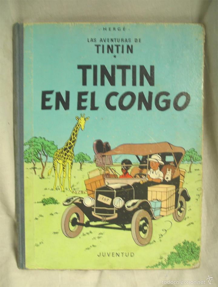 C&oacute;mics: Tintin en el Congo 1 &ordf; Edici&oacute;n, a&ntilde;o 1968 - Foto 1