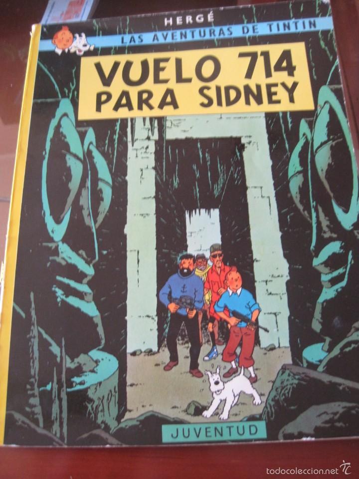C&oacute;mics: LIBRO TINTIN VUELO 714- A&Ntilde;O 1983 - Foto 1