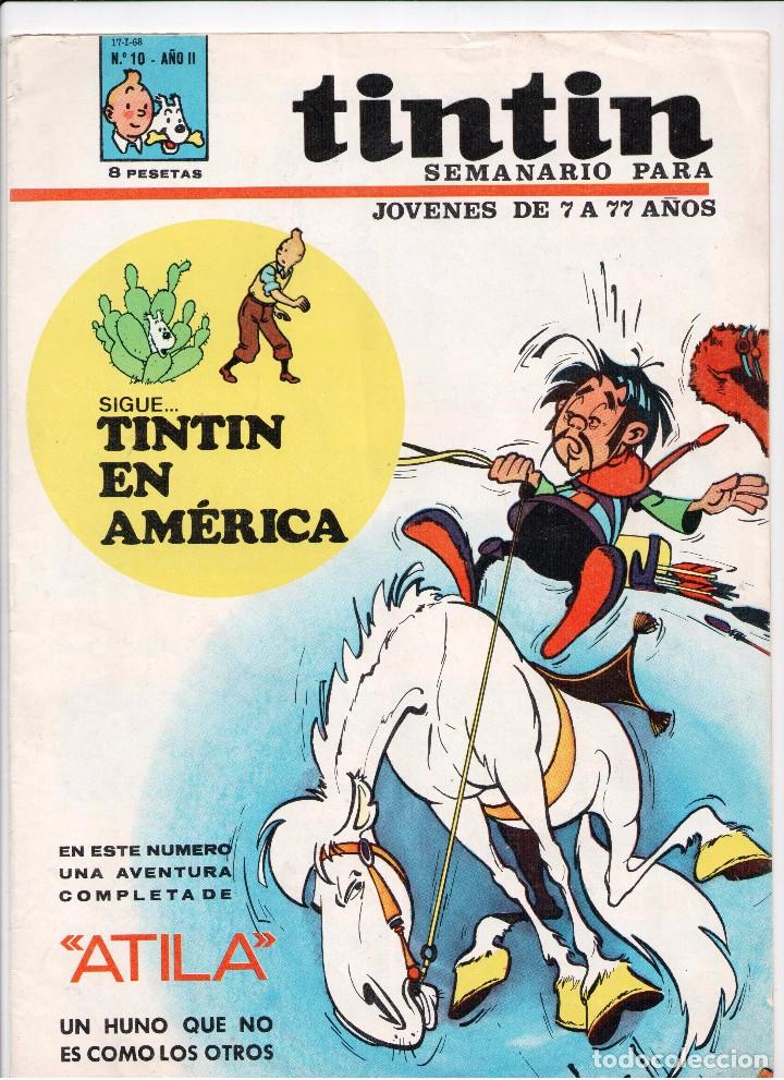 C&oacute;mics: TINTIN N&ordm; 10  ZENDRERA 1967 - Foto 1