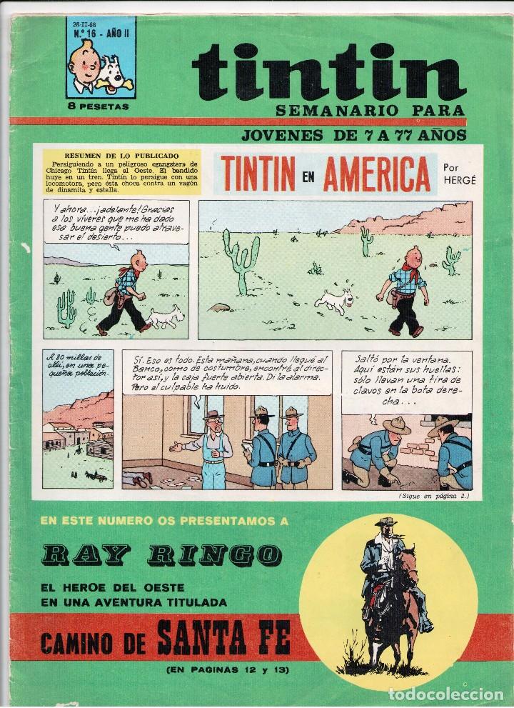 C&oacute;mics: TINTIN N&ordm; 16   ZENDRERA 1967 - Foto 1