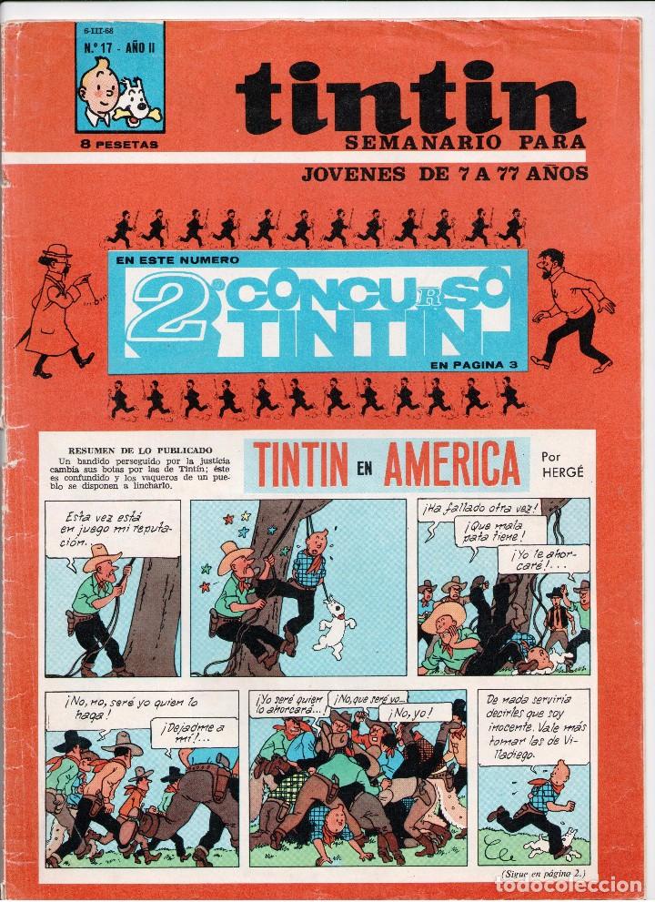 C&oacute;mics: TINTIN N&ordm; 17   ZENDRERA 1967 - Foto 1