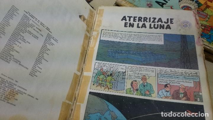 C&oacute;mics: LOTE DE 5 C&Oacute;MICS DE TINTIN,MAL ESTADO - Foto 9