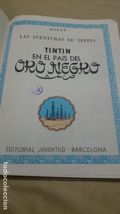C&oacute;mics: TINTIN EN EL PA&Iacute;S DEL ORO NEGRO, CUARTA EDICI&Oacute;N - Foto 3