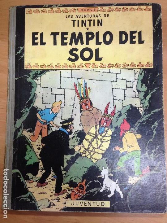 Comic Tintin El Templo Del Sol Segunda Edicion Sold Through