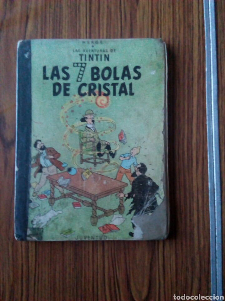 C&oacute;mics: Tintin. Las 7 bolas de Cristal. 3 a edici&oacute;n. 1969. - Foto 1