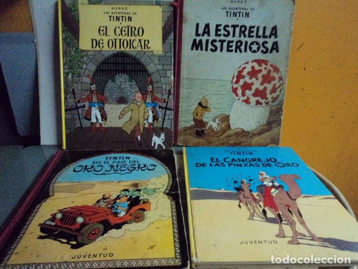C&oacute;mics: cuatro comics tintin, los de la foto - Foto 1