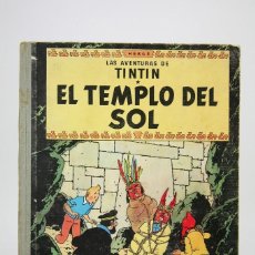 Cómics: CÓMIC TINTÍN DE TAPA DURA - TINTÍN EL TEMPLO DEL SOL - EDIT JUVENTUD - AÑO 1961, 2ª EDICIÓN