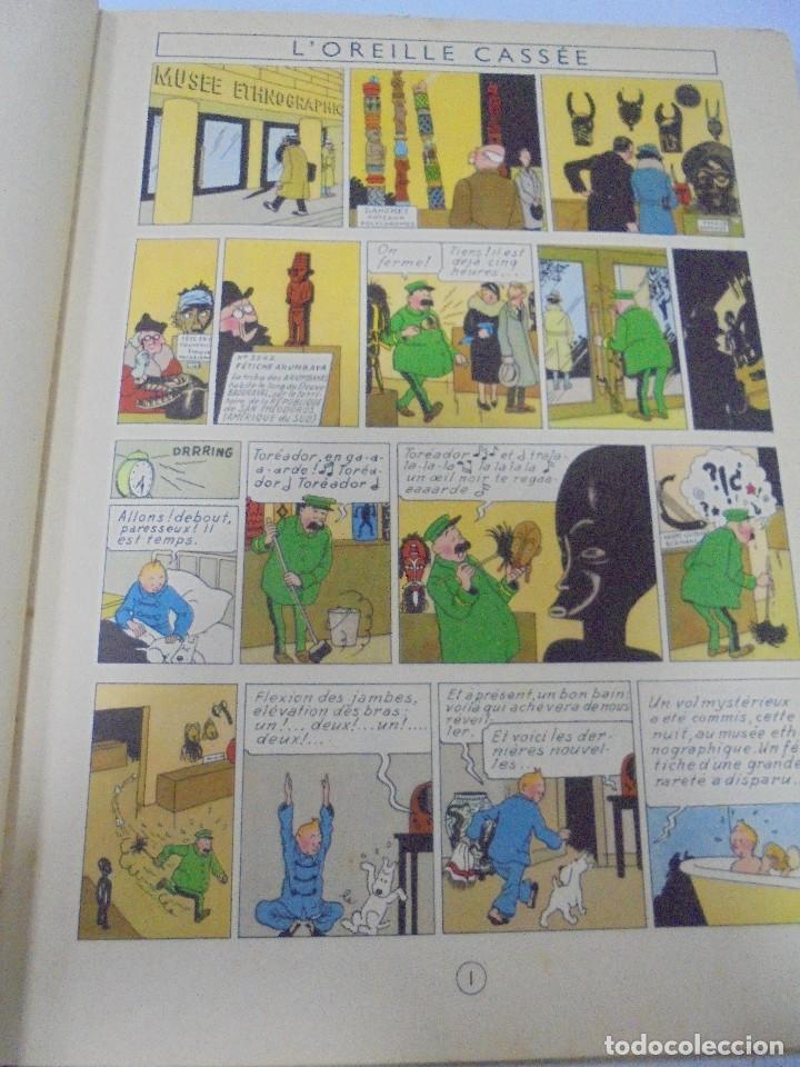 Cómics: LES AVENTURES DE TINTIN. CASTERMAN. 1947. LOREILLE CASSEE. VER FOTOS - Foto 4 - 121127535