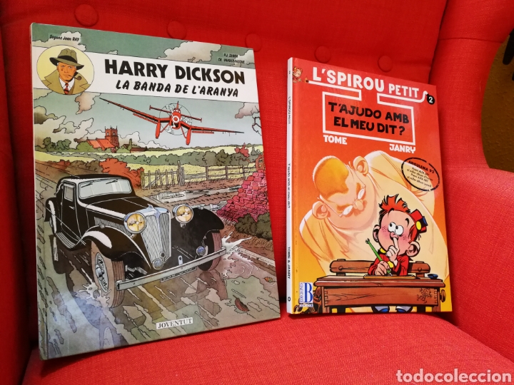 C&oacute;mics: HARRY DICKSON-LSPIROU PETIT. PRIMERAS EDICIONES.LOTE 2 C&Ograve;MICS EN CATAL&Agrave; - Foto 1