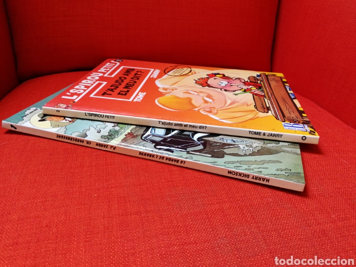 C&oacute;mics: HARRY DICKSON-LSPIROU PETIT. PRIMERAS EDICIONES.LOTE 2 C&Ograve;MICS EN CATAL&Agrave; - Foto 2