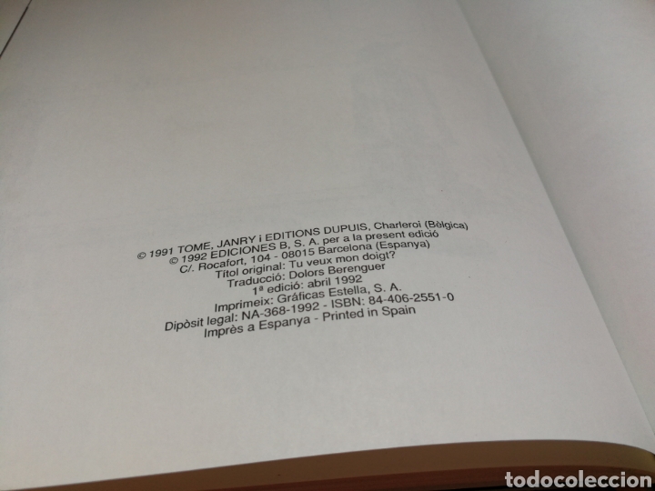 C&oacute;mics: HARRY DICKSON-LSPIROU PETIT. PRIMERAS EDICIONES.LOTE 2 C&Ograve;MICS EN CATAL&Agrave; - Foto 5