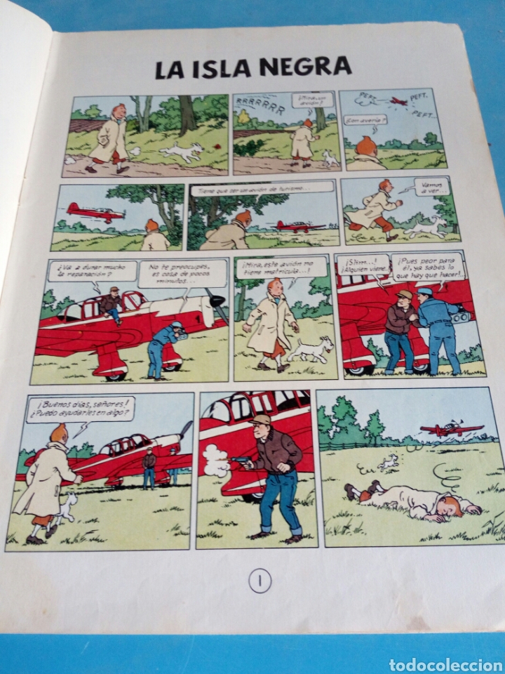 C&oacute;mics: C&oacute;mic las aventuras de Tint&iacute;n,la isla negra a&ntilde;o 1981 - Foto 3