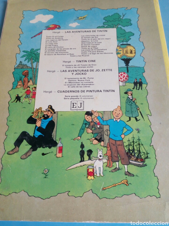 C&oacute;mics: C&oacute;mic las aventuras de Tint&iacute;n,la isla negra a&ntilde;o 1981 - Foto 6