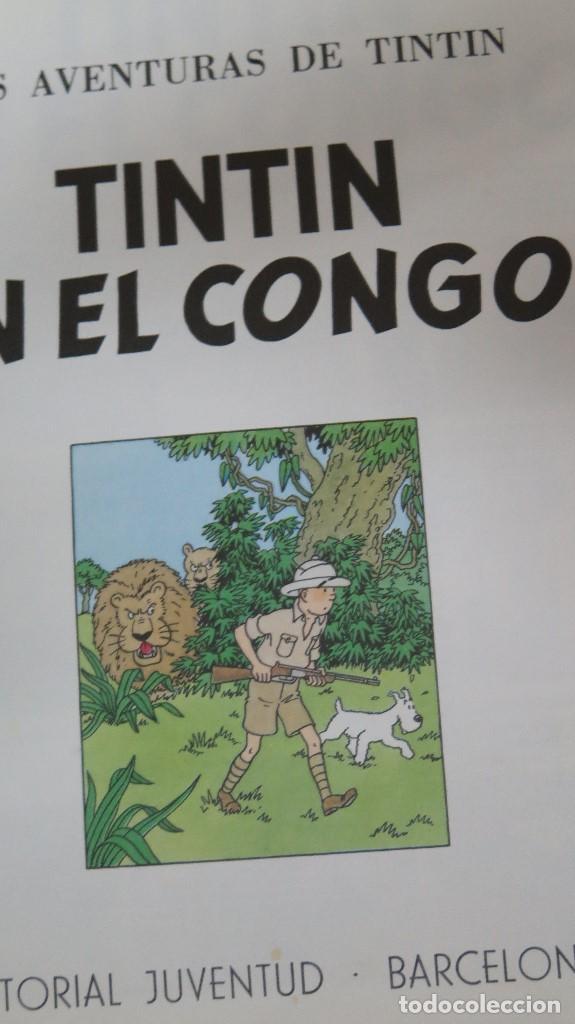 C&oacute;mics: 1987.- TINTIN EN EL CONGO. ED. JUVENTUD - Foto 3