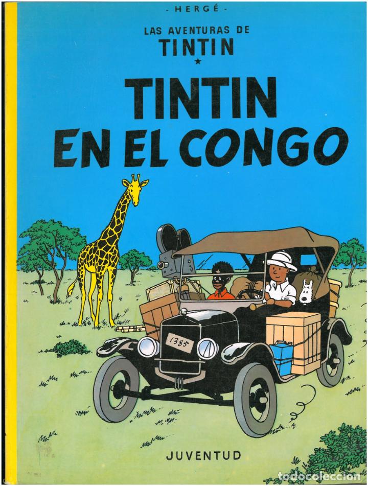 C&oacute;mics: TINTIN. EN EL CONGO. TAPA BLANDA. C-27 - Foto 1
