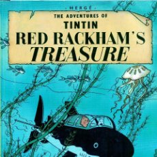Cómics: TINTIN RED RACKHAM'S TREASURE. MAGNET ENGLAND 1987. EN INGLÉS. Lote 132880014