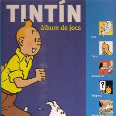 Cómics: TINTIN ALBUM DE JOCS EDITORIAL ZENDRERA. Lote 136853158