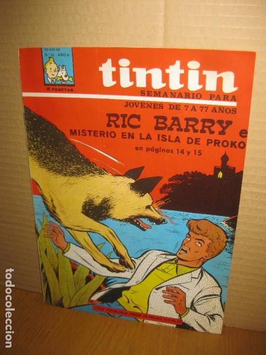 C&oacute;mics: SEMANARIO TINTIN N&ordm; 42. - Foto 1