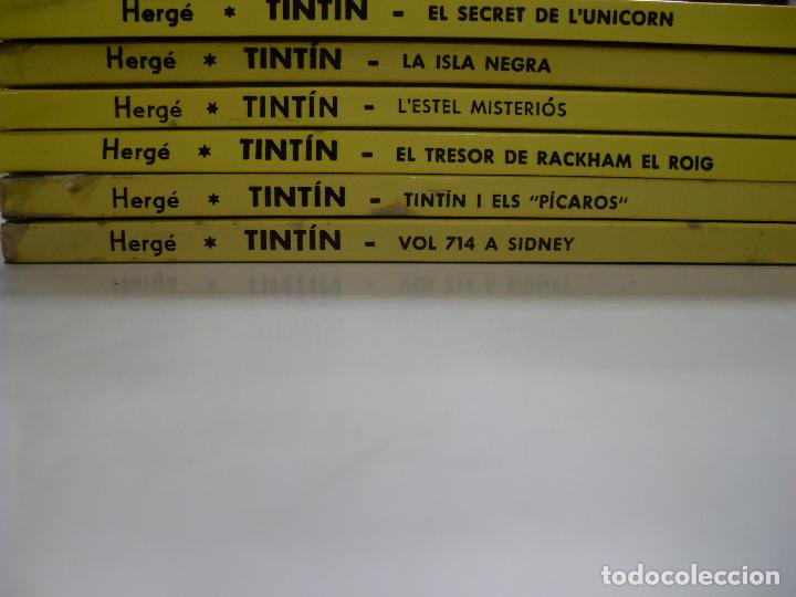 C&oacute;mics: Lote de 7 tbeos / comics de Tint&iacute;n - 6 en catal&aacute;n - Foto 3