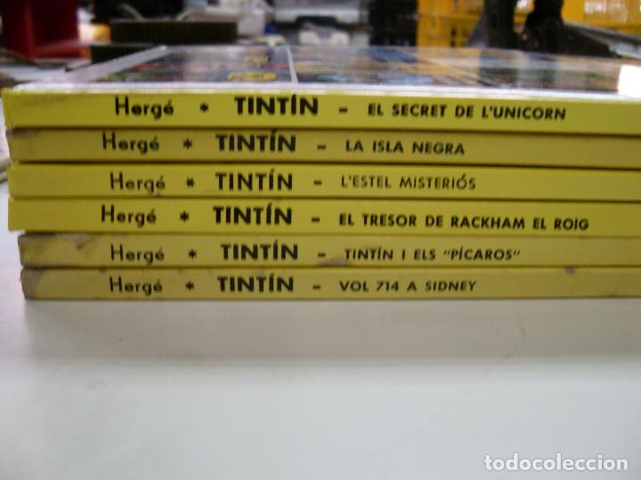 C&oacute;mics: Lote de 7 tbeos / comics de Tint&iacute;n - 6 en catal&aacute;n - Foto 4