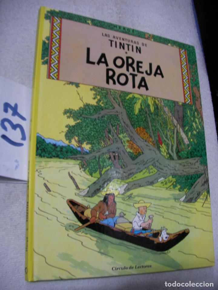 C&oacute;mics: COMIC LAS AVENTURAS DE TINTIN - LA OREJA ROTA - Foto 1