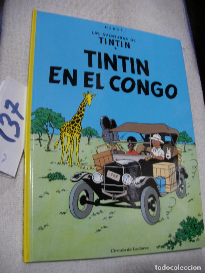 C&oacute;mics: COMIC LAS AVENTURAS DE TINTIN - TINTIN EN EL CONGO - Foto 1