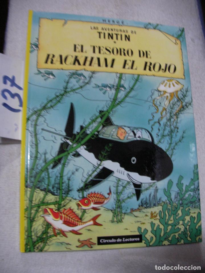 C&oacute;mics: COMIC LAS AVENTURAS DE TINTIN - EL TESORO DE RACKHAM EL ROJO - Foto 1