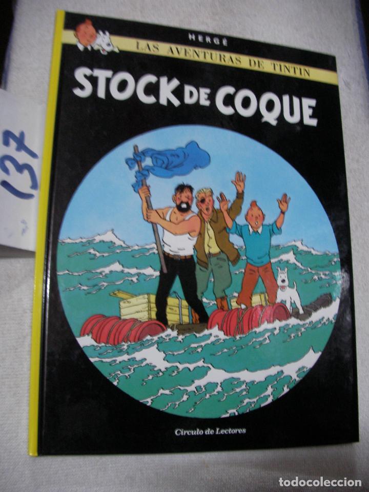 C&oacute;mics: COMIC LAS AVENTURAS DE TINTIN - STOCK DE COQUE - Foto 1