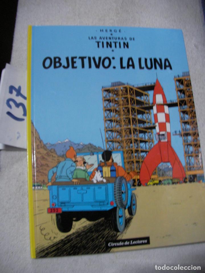C&oacute;mics: COMIC LAS AVENTURAS DE TINTIN - OBJETIVO LA LUNA - Foto 1