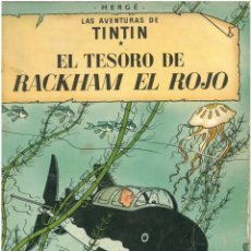 Fumetti: TINTIN Y EL TESORO DE RACKHAM EL ROJO. JUVENTUD. TAPA BLANDA. C-35. Lote 162715422