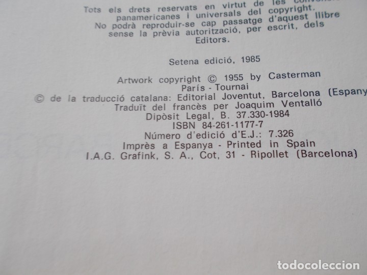 C&oacute;mics: TINTIN Els cigars del fara&ograve; - Foto 3