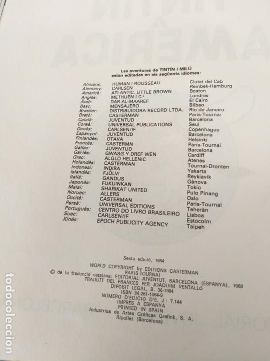 C&oacute;mics: TINTIN A AMERICA 1984 - HERG&Eacute; - Foto 4