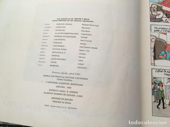C&oacute;mics: TINTIN VUELO 714 PARA SIDNEY PRIMERA EDICION 1969 (COB1) - Foto 6